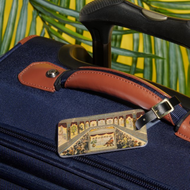 Weird & Wonderful Supernatural Illusions In Hall Luggage Tag (Front Insitu 3)