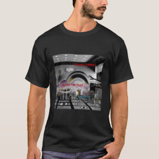 Weirdcore Aesthetic Dreamcore Creepy Shadow Eyes O T-Shirt