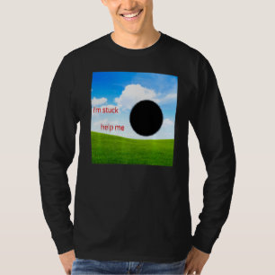 Weirdcore Aesthetic Dreamcore Oddcore Black Hole S T-Shirt