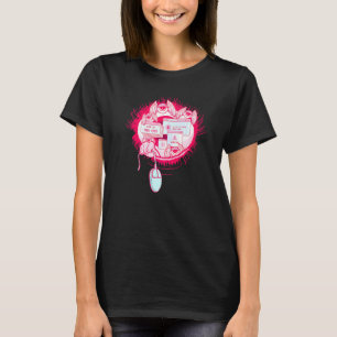 Weirdcore Aesthetic Eye Browser Soft Girl Soft Boy T-Shirt