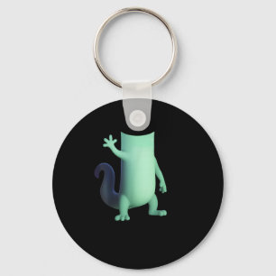 Weirdcore Lizard Lizard Lizard Meme Animal Lizard Key Ring