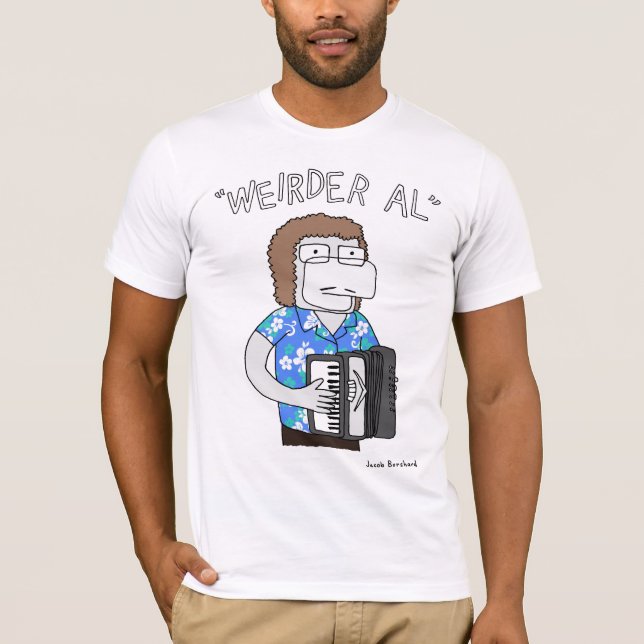 "Weirder Al" in Blue T-Shirt (Front)