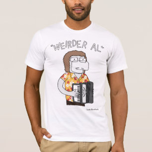 "Weirder Al" in Gold T-Shirt