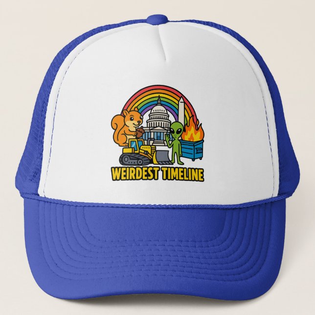 Weirdest Timeline Hat by Phil Elmore (Front)