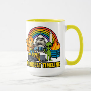 Weirdest Timeline Mug by Phil Elmore