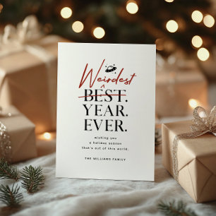 Weirdest Year Ever Holiday Card