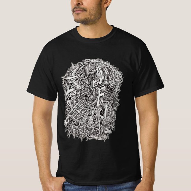 Weirdhead, by Brian Benson T-Shirt (Front)