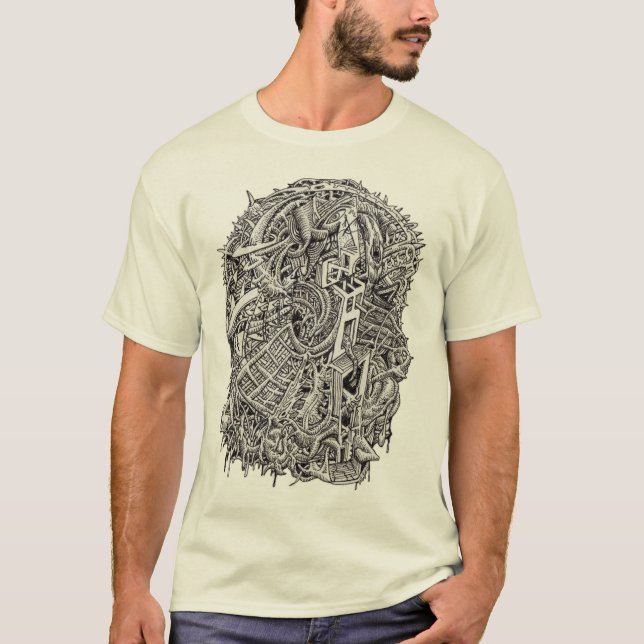 Weirdhead, by Brian Benson T-Shirt (Front)