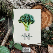 Weirdly Elegant Minimalist Crochet Broccoli Name 
