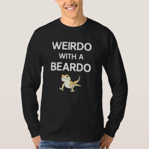 Weirdo With A Beardo Retro Vintage Bearded Dragon T-Shirt