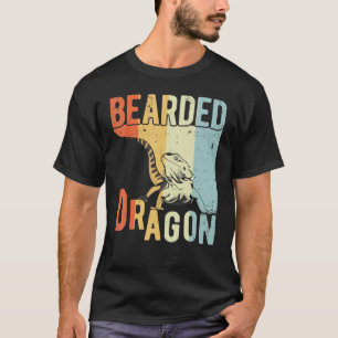 Weirdo with a Beardo Retro Vintage Bearded Dragon T-Shirt