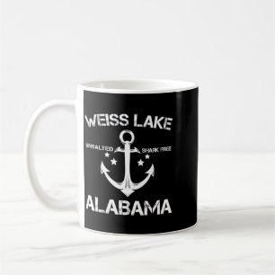 Weiss Lake Alabama Funny Fishing Camping Summer Coffee Mug