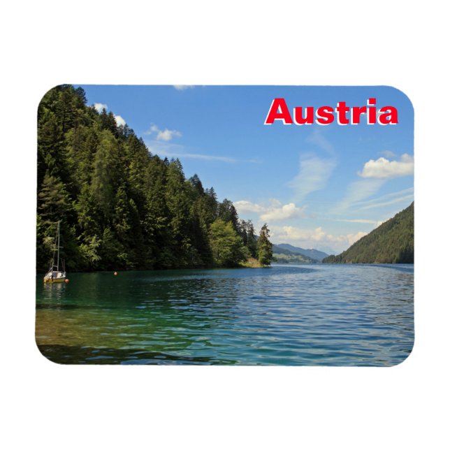 Weissensee, Austria Magnet (Horizontal)