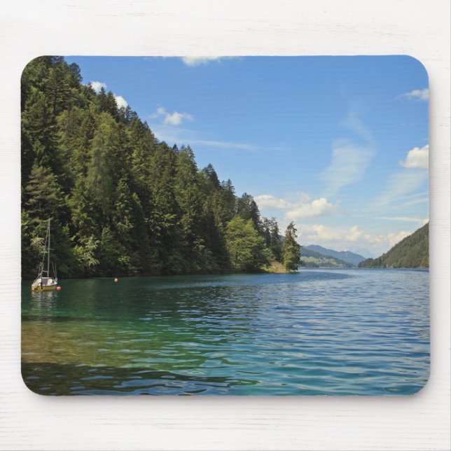 Weissensee, Austria Mouse Mat (Front)