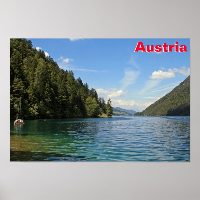 Weissensee, Austria Poster (Front)