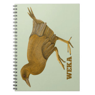 Weka New Zealand Bird Notebook