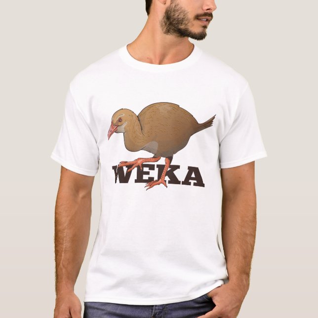 Weka New Zealand Bird T-Shirt (Front)