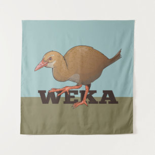 Weka New Zealand Bird Tapestry