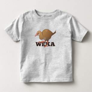Weka New Zealand Bird Toddler T-Shirt