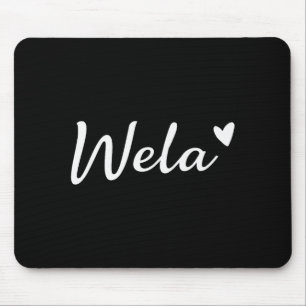 Wela Cute Heart Funny Grandma Mother's Day Mouse Mat