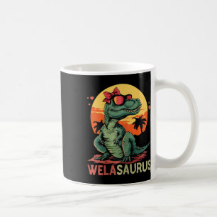 Welasaurus Dino Dinosaur Wela-saurus T-rex Mother' Coffee Mug