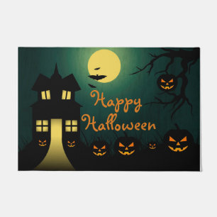 Welcome 18" x 24" Door Mat/Halloween Doormat