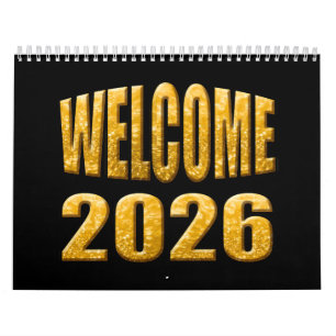 welcome 2026 calendar