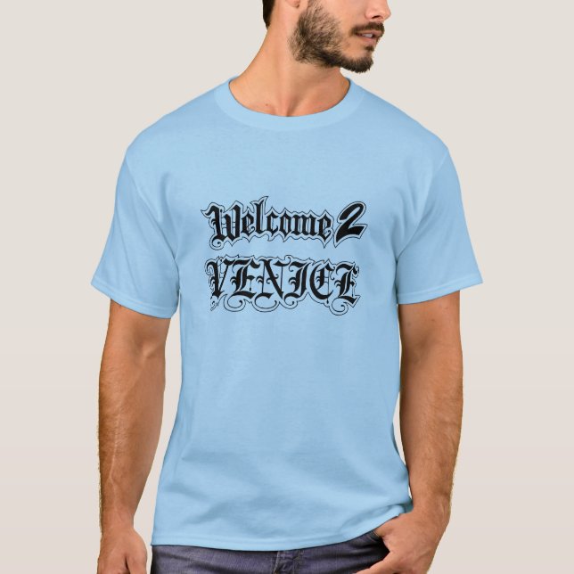 Welcome 2 Venice-Beach T-Shirt (Front)