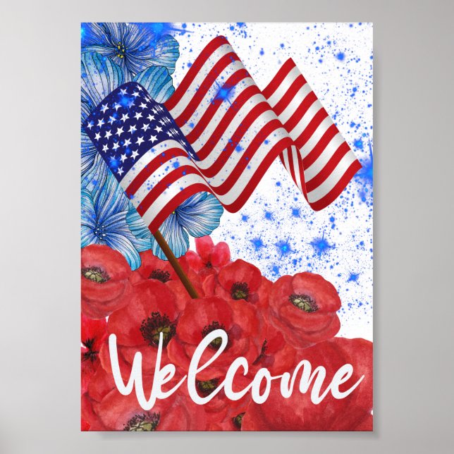 Welcome 4th of July    Poster (Front)
