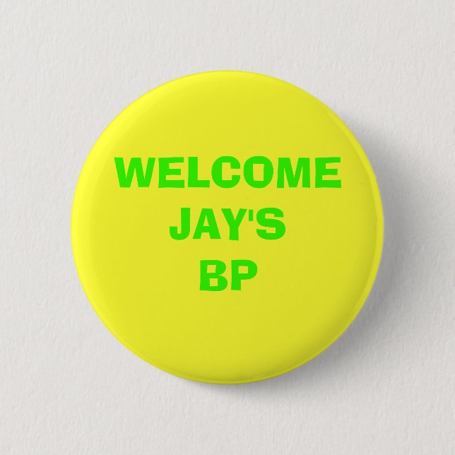 WELCOME                                        ... 6 CM ROUND BADGE (Front)