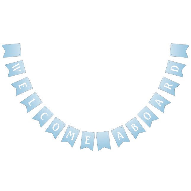 Welcome Aboard Bunting Flag (All)