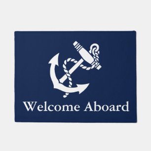 Welcome Aboard Personalise Doormat
