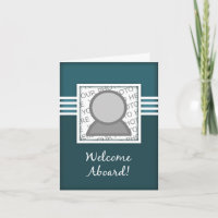 Welcome Aboard Photo Card