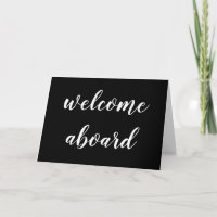 welcome aboard script