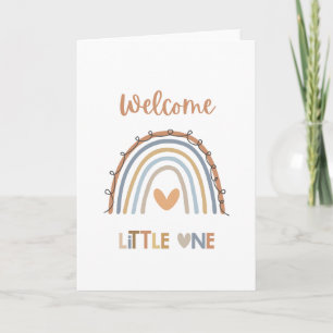 Welcome Baby Card Little One