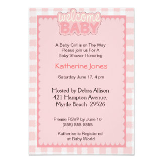 Welcome Baby Shower Invitations 7