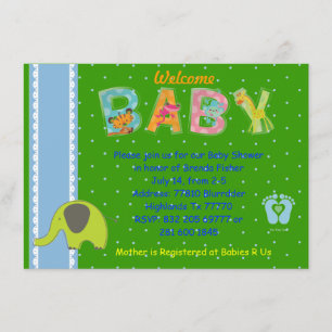 Welcome Baby Invitation