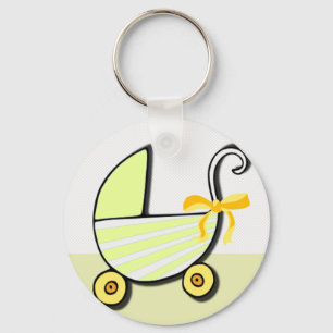 Welcome Baby or Baby Shower Key Ring