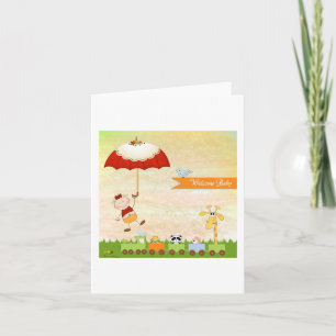 Welcome Baby Shower Card