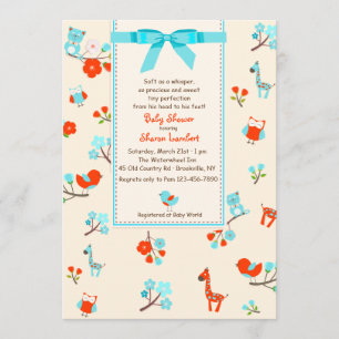 Welcome Baby Shower Invitation