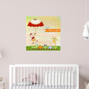 Welcome Baby Shower Poster