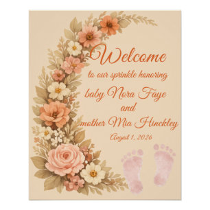 Welcome Baby Shower Sign