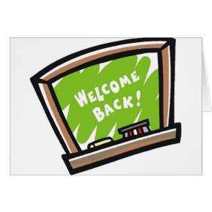 Welcome Back Chalkboard