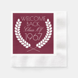 Welcome Back Class Of Napkin
