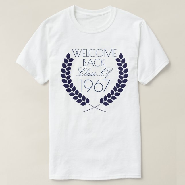 Welcome Back Class Of T-Shirt (Design Front)