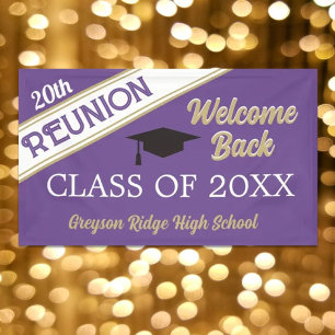 Welcome Back Class Reunion Banner
