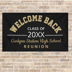 Welcome Back Class reunion banner