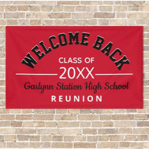 Welcome Back Class reunion banner