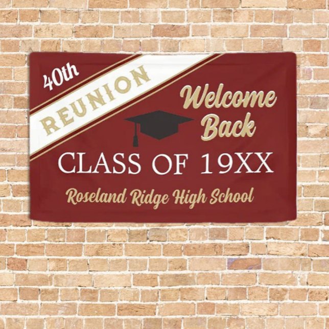 Welcome Back Class Reunion Banner (Creator Uploaded)