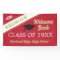 Welcome Back Class Reunion Banner